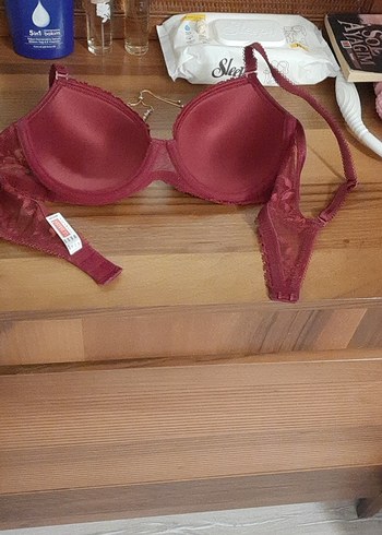 Bordo  Sütyen - Görsel 2