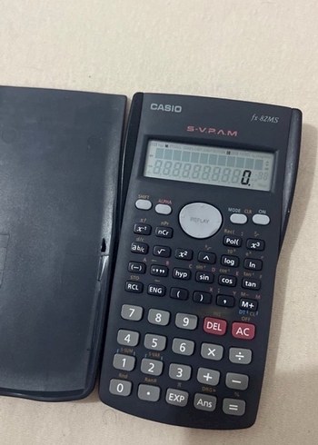 Casio fs82MS Hesap Makinesi Siyah