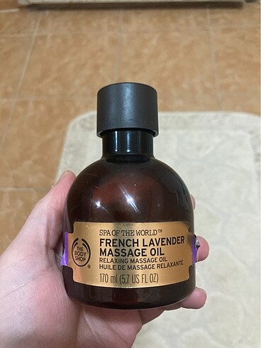 The body shop masaj yağı