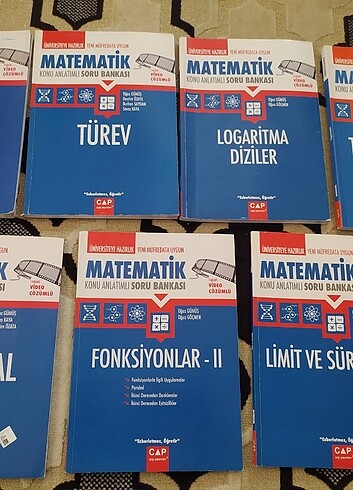 Tyt ayt kitap matematik geometri fizik kimya biyoloji türkçe yks - Görsel 16