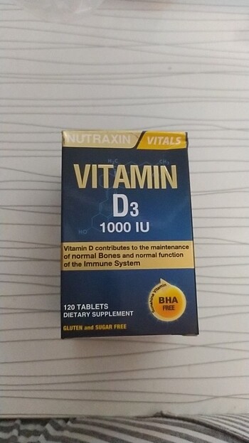 diğer Beden Nutraxin vitamin d vitamin 