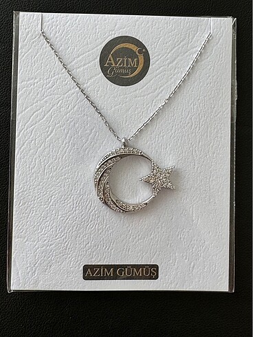 Ay yıldız kolye