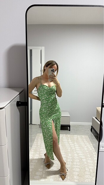 Zara midi elbise