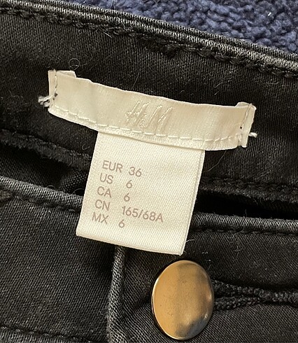 36 Beden H&M Bağcıklı Jean