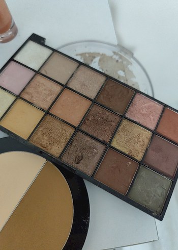 Bej Tonlu Far Paleti ve Kontür Seti - Görsel 5