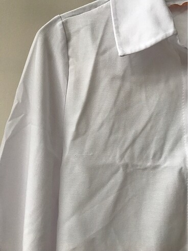 36 Beden beyaz Renk Zülays gömlek ve manuka body
