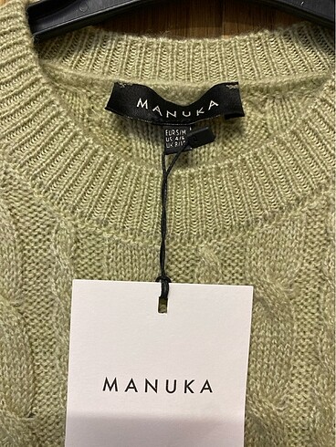 m Beden yeşil Renk Manuka elbise