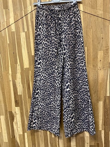 Leopar bol pantolon