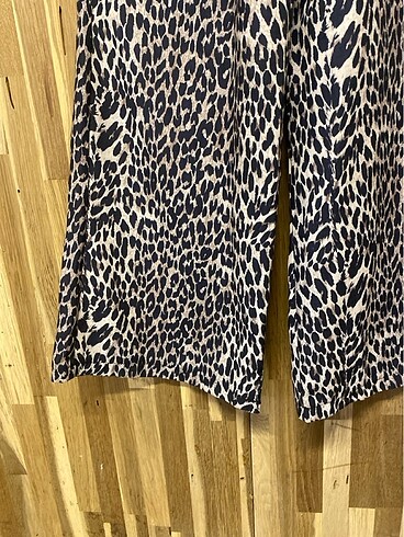 36 Beden Leopar bol pantolon