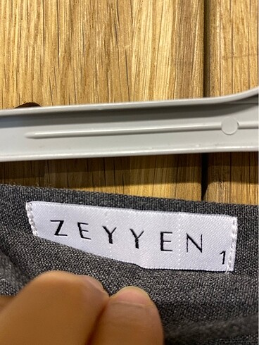 m Beden gri Renk Zeyyen kumaş etek