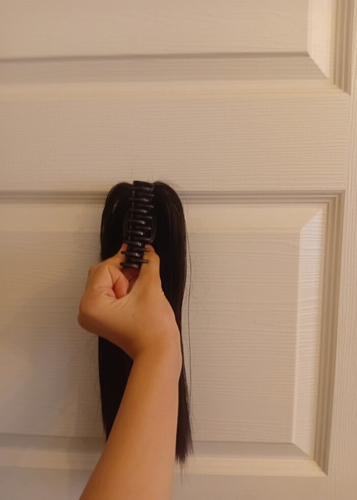 Kadın tokalı peruk  - Görsel 2