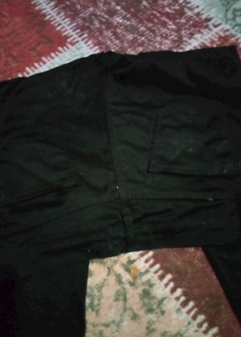 Kadın Siyah Dar Kesim Kumaş Pantolon - Görsel 3