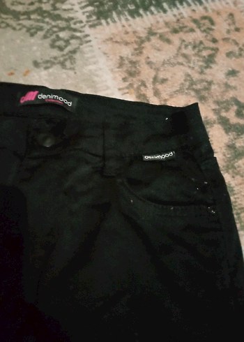 Kadın Siyah Dar Kesim Kumaş Pantolon - Görsel 4