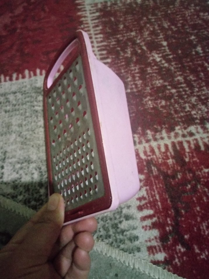 Beyaz havan ve gri rende seti - Görsel 3