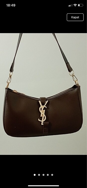 Acı kahve ysl çanta