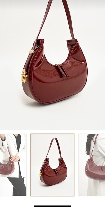 Zara Bordo cherry bag