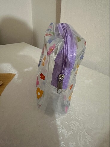 Şeffaf Makyaj çantası orta boy - Görsel 2