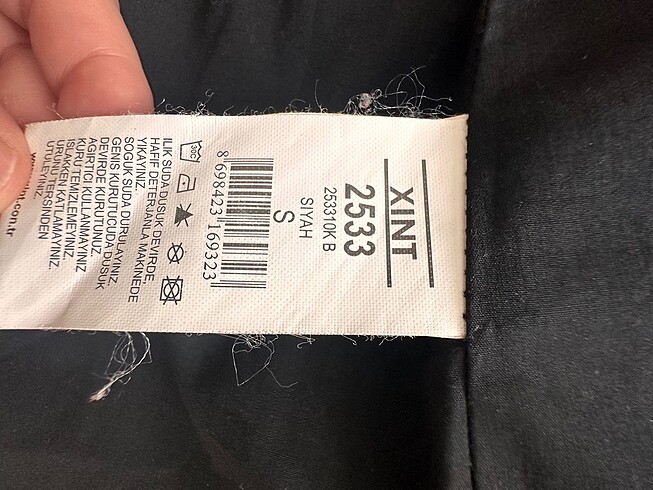 Trençkot/Mont kısa S/M beden - Görsel 6