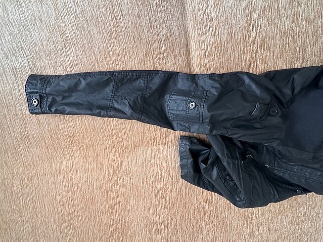 Trençkot/Mont kısa S/M beden - Görsel 8