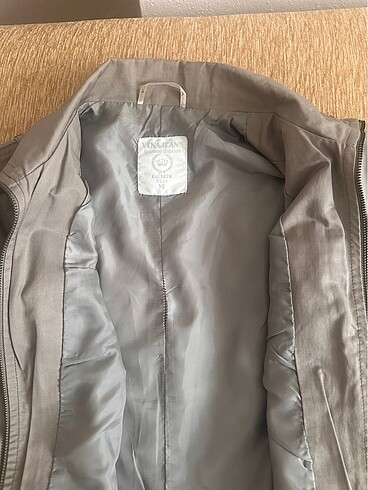 Trençkot/mont kısa M beden - Görsel 5