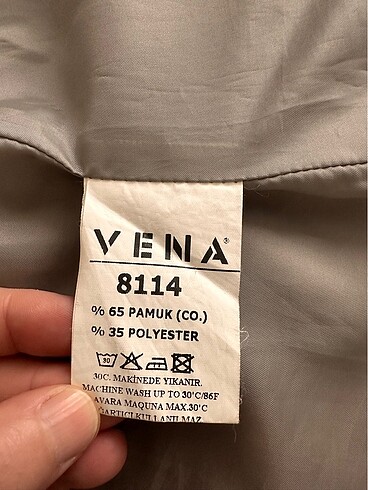 Trençkot/mont kısa M beden - Görsel 6