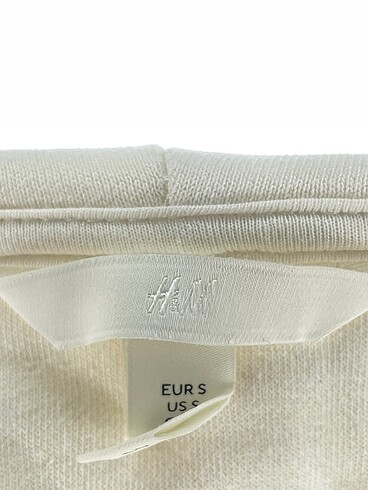 s Beden beyaz Renk H&M Sweatshirt %70 İndirimli.