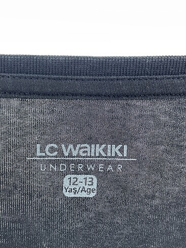 universal Beden siyah Renk LC Waikiki T-shirt %70 İndirimli.