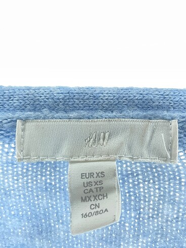 xs Beden mavi Renk H&M Hırka %70 İndirimli.