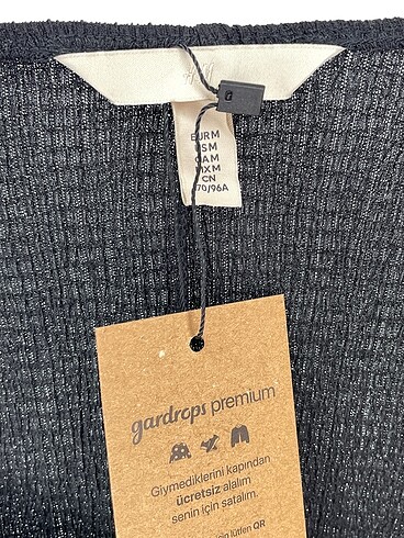 m Beden siyah Renk H&M Uzun Elbise %70 İndirimli.