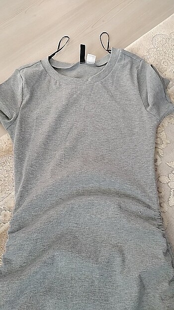 s Beden H&M kısa kollu fitilli elbise