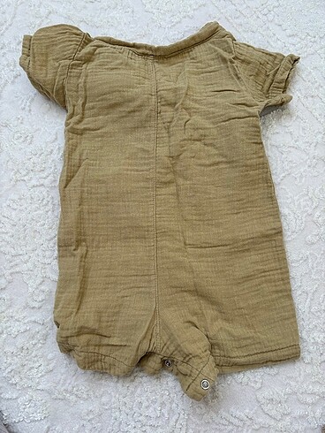 9 Ay Beden Unisex 9 aylık Müslin tulum
