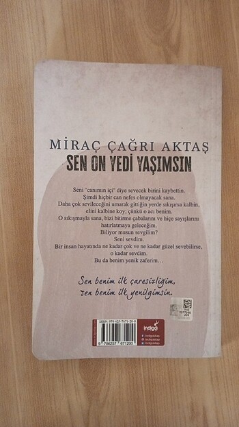  Beden Renk Sen on yedi yaşımsın 