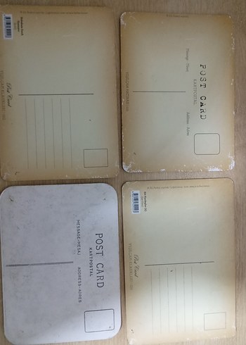 Vintage Eski posta kartları - Görsel 6