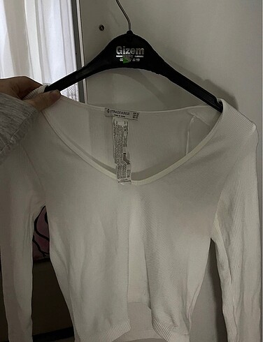 stradivarius beyaz bluz