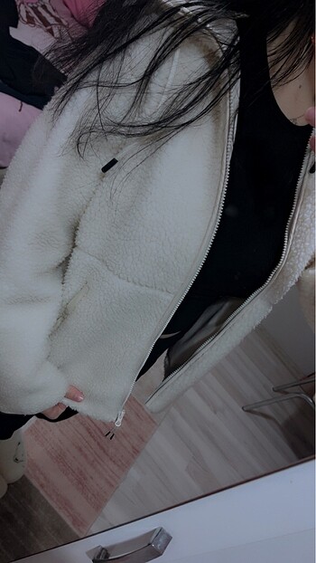 h&m peluş ceket