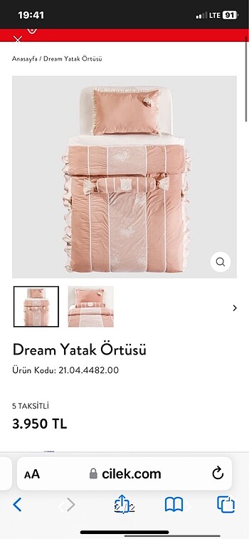 Diğer Çilek yatak örtüsü