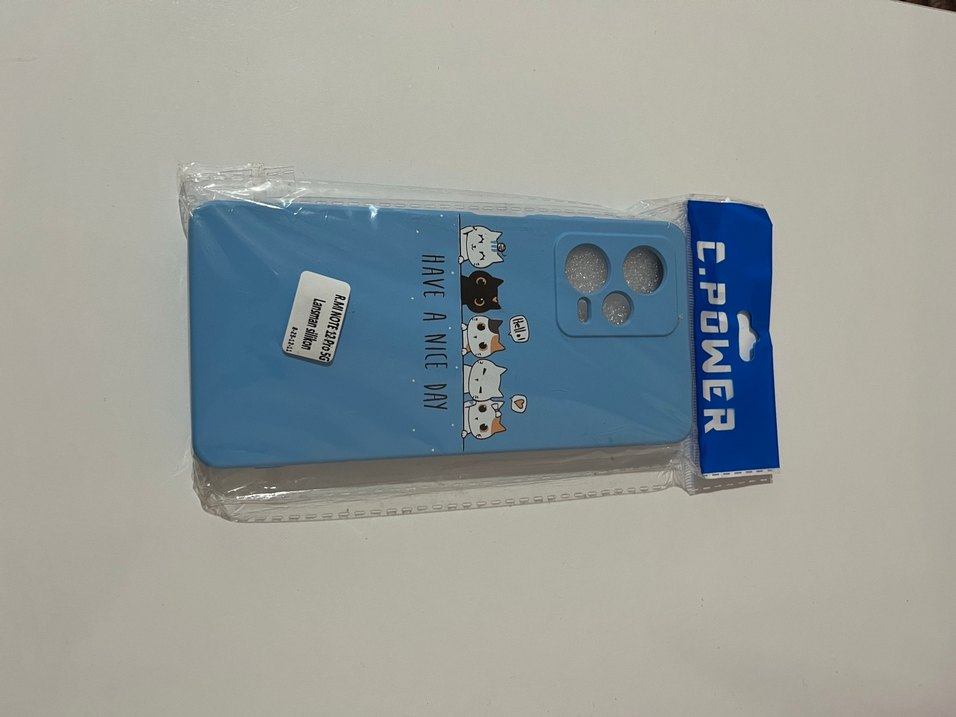 Mavi Kedi Temalı Telefon Kılıfı - Görsel 2