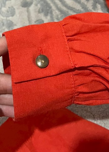 Trendyol Modest Kuşgözü Detaylı Elbise - Görsel 2