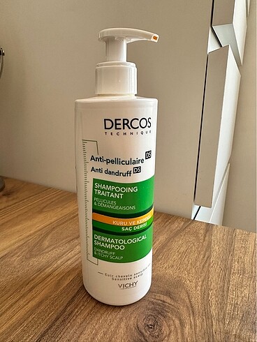 diğer Beden beyaz Renk Vichy Dercos Şampuan