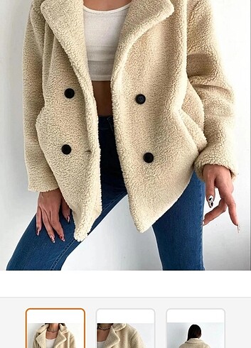 Peluş ceket 