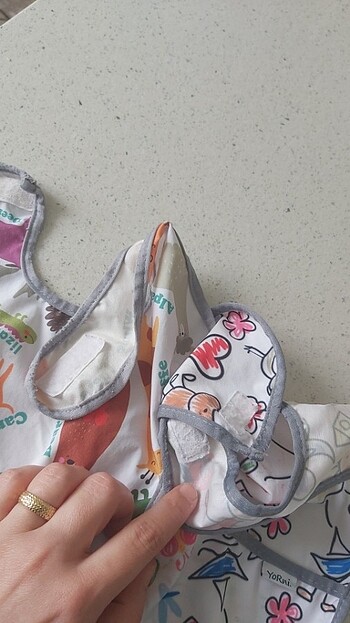 Yorni marka bebek mama önlüğü - Görsel 7