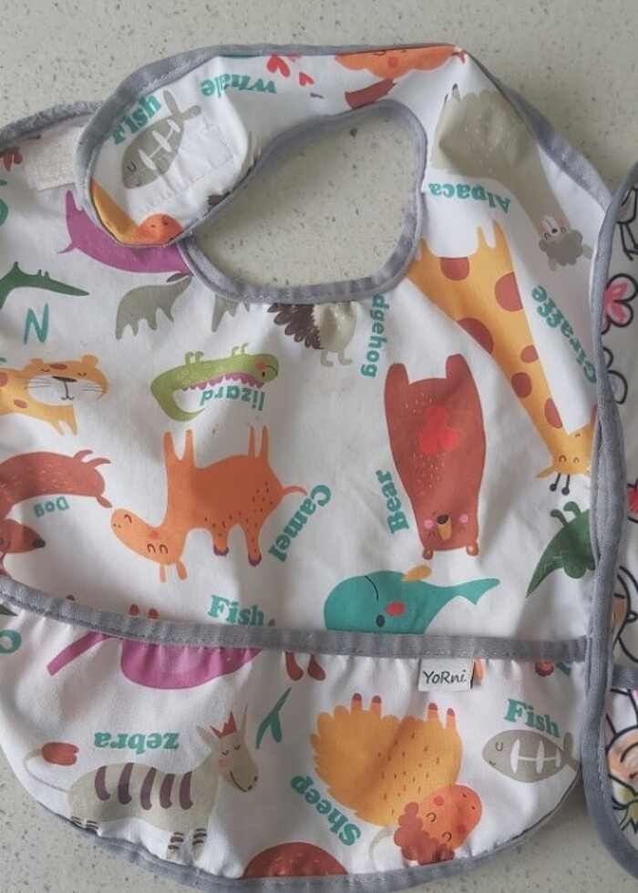 Yorni marka bebek mama önlüğü  - Görsel 3