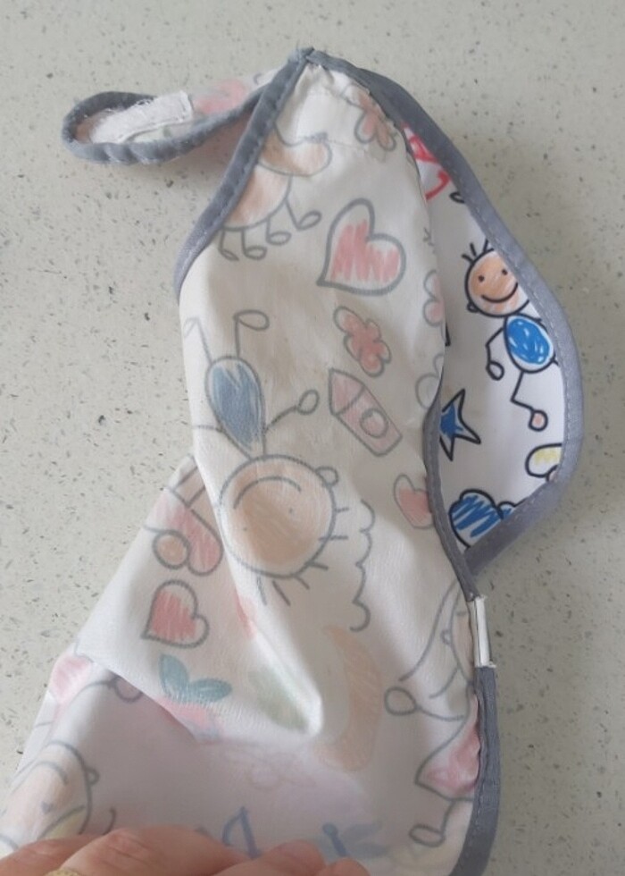 Yorni marka bebek mama önlüğü  - Görsel 5