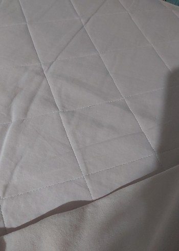 Pembe Düz Kapitone Yatak alezi - Görsel 3