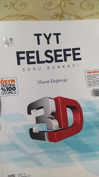  3D TYT FELSEFE VE TYT DİN KÜLTÜRÜ 