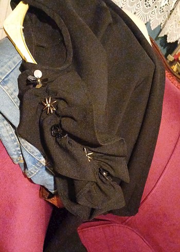 Kısa Kollu Siyah boydan elbise - Görsel 7