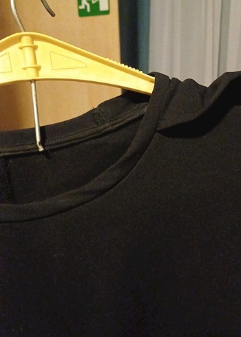 Kısa Kollu Siyah boydan elbise - Görsel 6