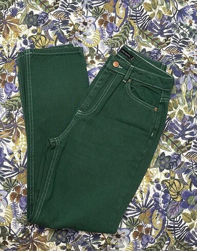 36 Beden yeşil Renk Trendyol pantolon