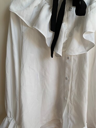 36 Beden beyaz Renk Beyaz gömlek