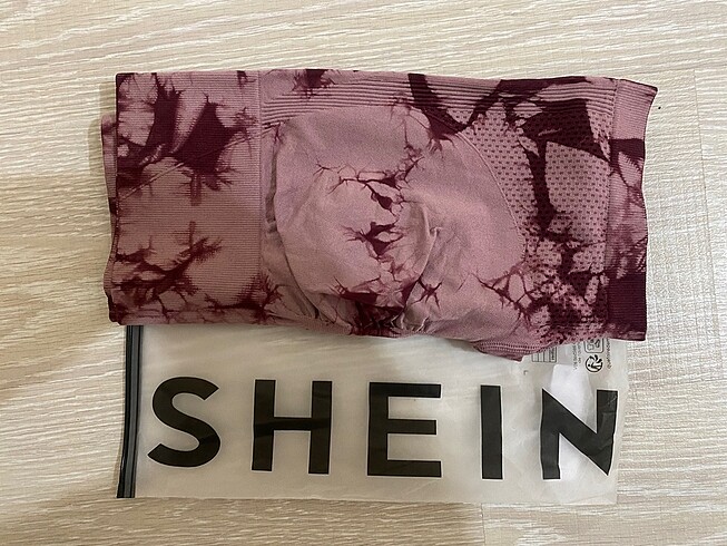 Shine Batik Büzgülü Şort Tayt